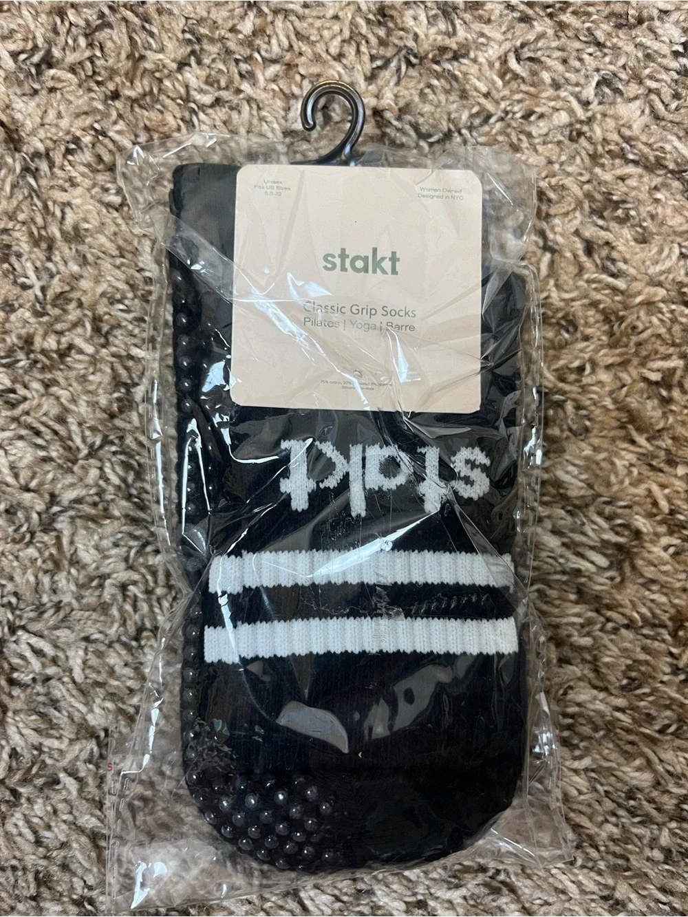 💛 Stakt Black Grip Socks